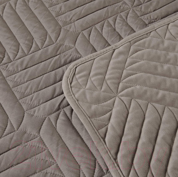 Изображение товара Набор текстиля для спальни Sofi de Marko Армандо 160х220 / Пок-Арм-160х220п (пепельный)