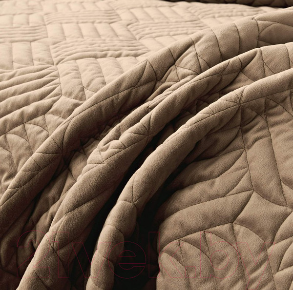 Изображение товара Набор текстиля для спальни Sofi de Marko Армандо 160х220 / Пок-Арм-160х220пс (песочный)