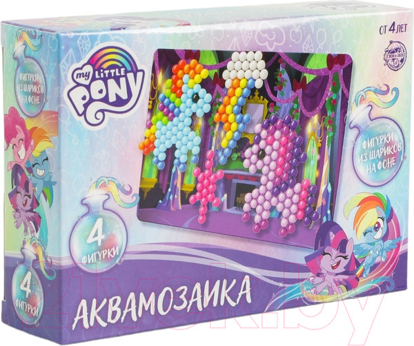 Изображение товара Развивающая игра Hasbro Аквамозаика с декорациями. My Little Pony / 6897338