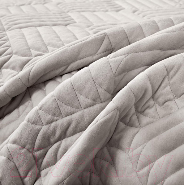 Изображение товара Набор текстиля для спальни Sofi de Marko Армандо 160х220 / Пок-Арм-160х220сс (светло-серый)