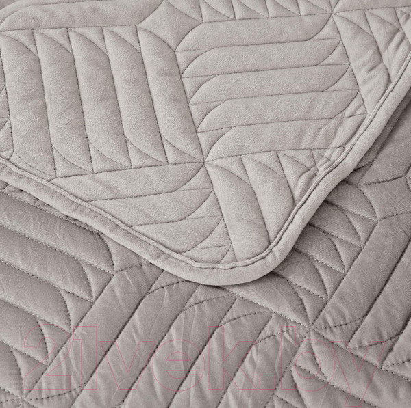 Изображение товара Набор текстиля для спальни Sofi de Marko Армандо 160х220 / Пок-Арм-160х220сс (светло-серый)