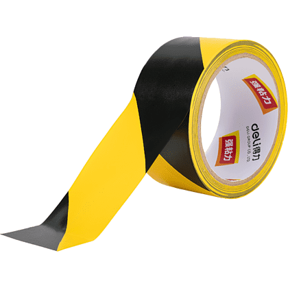 Изображение товара Лента сигнальная Deli 33770 (желтый/черный)