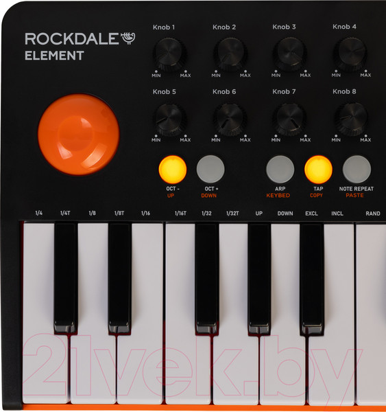 Изображение товара MIDI-клавиатура Rockdale Element Black / A174141 (черный)