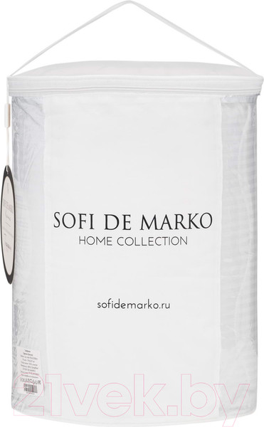 Изображение товара Одеяло Sofi de Marko Тиффани 155х220 / Од-тиф-155х220бел (белый)