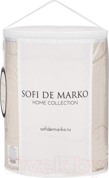 Изображение товара Одеяло Sofi de Marko Тиффани 155х220 / Од-тиф-155х220крм (кремовый)