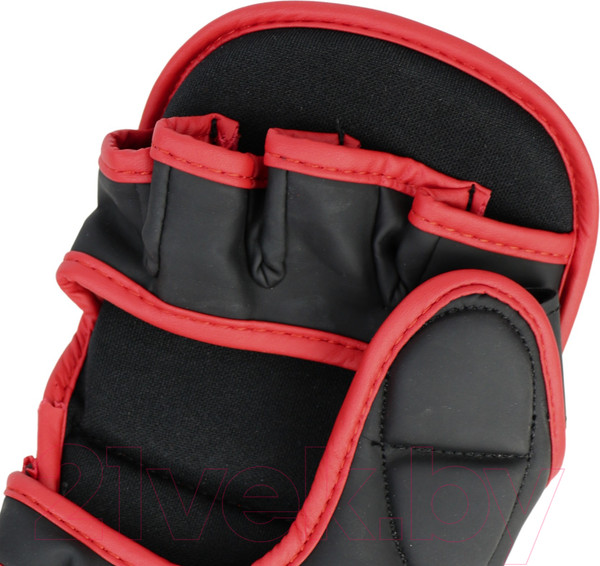 Изображение товара Перчатки для единоборств BoyBo Wings BBGL-26 Flex для ММА (2XS, черный/красный)