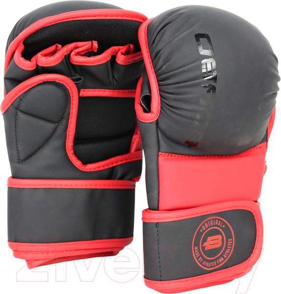Изображение товара Перчатки для единоборств BoyBo Wings BBGL-26 Flex для ММА (XL, черный/красный)