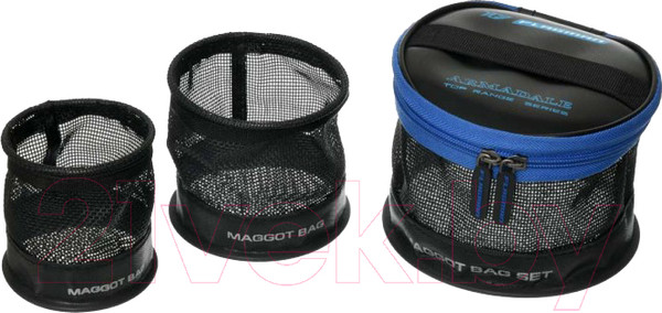 Изображение товара Набор емкостей для наживки Flagman Fishing Armadale Eva Maggot Bag Set / DKR104
