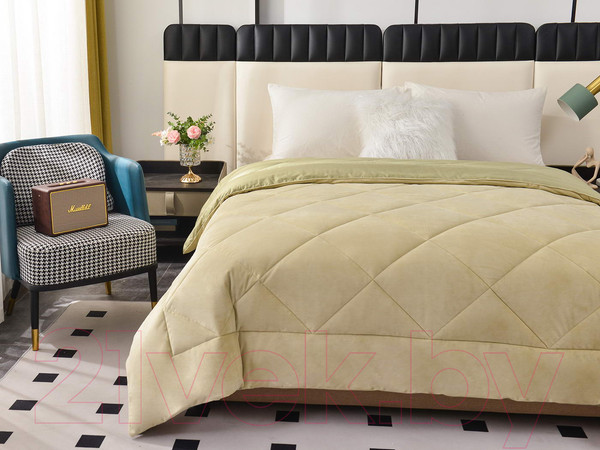 Изображение товара Одеяло Sofi de Marko Монако 220х240 / Од-Мон4-220х240 (оливковый)