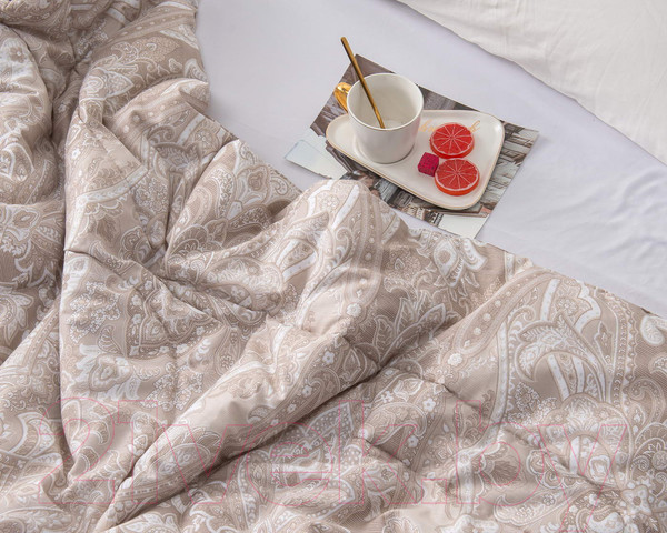 Изображение товара Одеяло Sofi de Marko Вавилон 160х220 / Од-Вав-160х220 (бежевый)