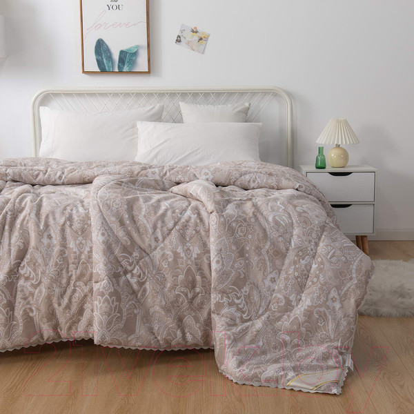 Изображение товара Одеяло Sofi de Marko Вавилон 160х220 / Од-Вав-160х220 (бежевый)