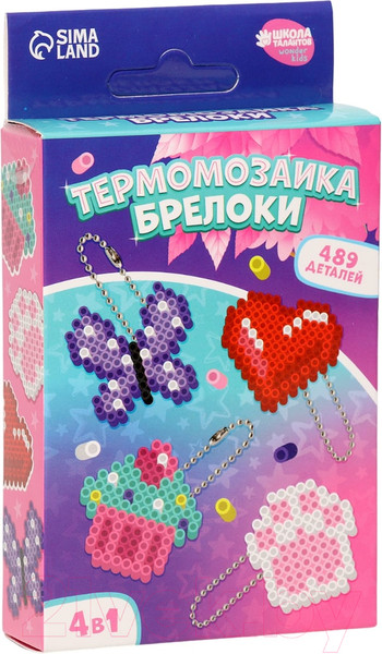 Изображение товара Развивающая игра Школа талантов Термомозаика. Розовые мечты / 10124184