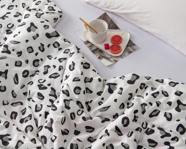 Изображение товара Одеяло Sofi de Marko Табио 160х220 / Од-Таб-160х220 (черный/белый)