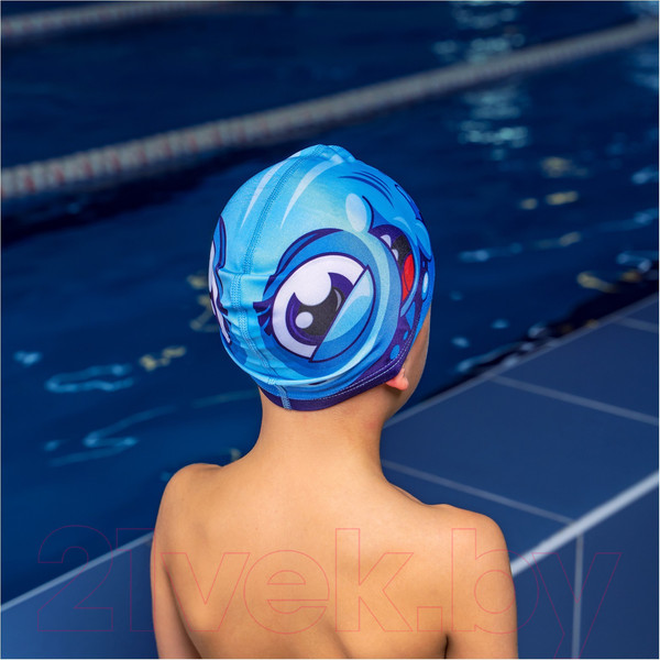 Изображение товара Шапочка для плавания Onlytop Акуленок / 1521006 (р.46-52)