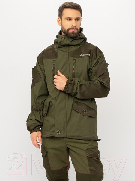 Изображение товара Костюм для охоты и рыбалки Huntsman Горка 5 Летний Палатка/Грета Хаки (р-р 56-58/182-188)