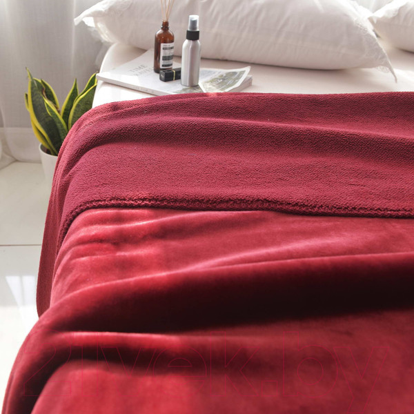 Изображение товара Плед Sofi de Marko София 220х240 / Пл-Сб005-220х240 (бордовый)