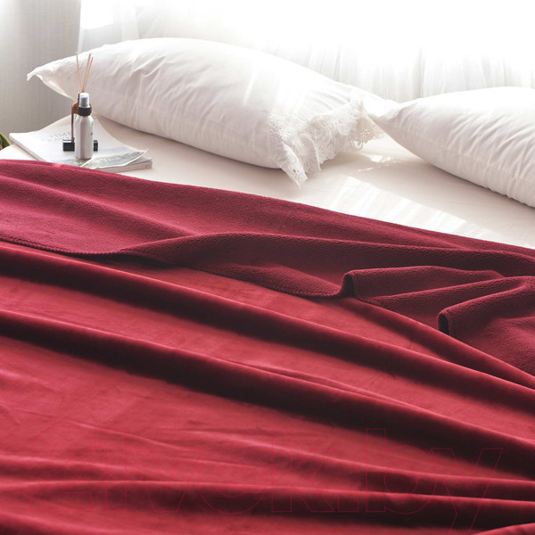 Изображение товара Плед Sofi de Marko София 220х240 / Пл-Сб005-220х240 (бордовый)