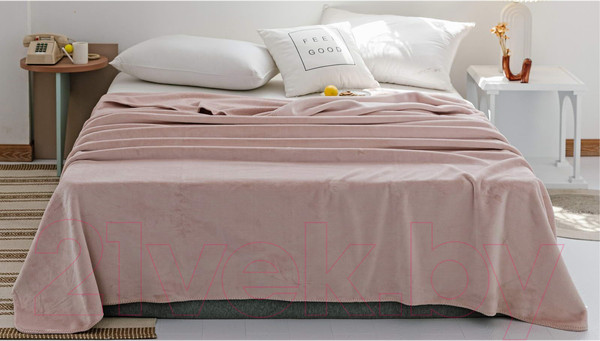 Изображение товара Плед Sofi de Marko София  220х240 / Пл-Ср004-220х240 (розовый)