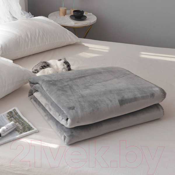 Изображение товара Плед Sofi de Marko София Н 220х240 / Пл-Снс010-220х240 (серый)