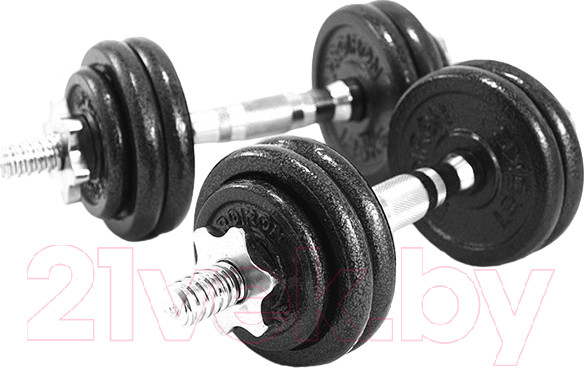 Изображение товара Набор гантелей разборных Proiron Г2075Ч (2шт)