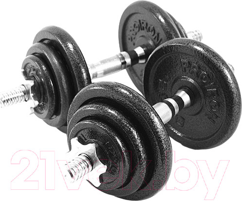 Изображение товара Набор гантелей разборных Proiron Г2100Ч (2шт)