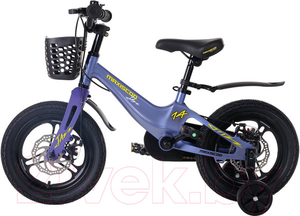 Изображение товара Детский велосипед Maxiscoo Jazz Pro 2024 / MSC-J1431P (синий карбон)