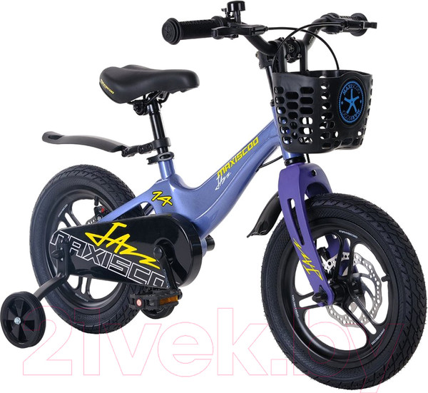 Изображение товара Детский велосипед Maxiscoo Jazz Pro 2024 / MSC-J1431P (синий карбон)