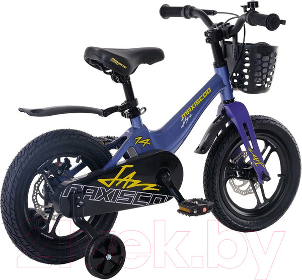 Изображение товара Детский велосипед Maxiscoo Jazz Pro 2024 / MSC-J1431P (синий карбон)