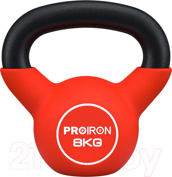 Изображение товара Гиря Proiron Неопреновая / ГИ1080НЕО (8кг)