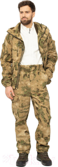 Изображение товара Костюм для охоты и рыбалки Huntsman Горка 5 Летний Смесовая Рип-Стоп Малахит (р-р 44-46/170-176)