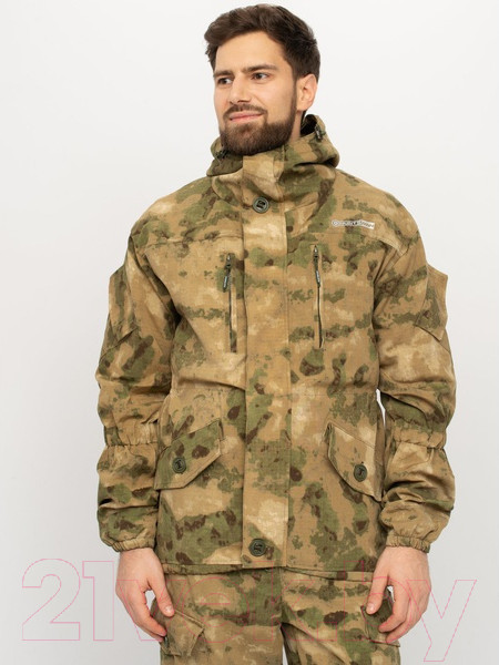Изображение товара Костюм для охоты и рыбалки Huntsman Горка 5 Летний Смесовая Рип-Стоп Малахит (р-р 44-46/170-176)