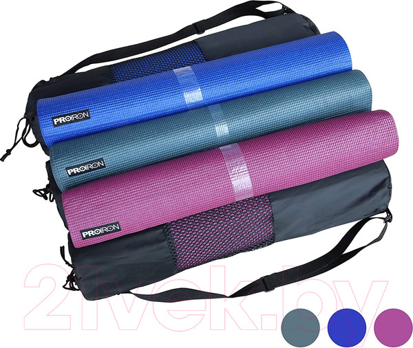Изображение товара Коврик для йоги и фитнеса Proiron 1730x610x6 / К1766ПС (синий)