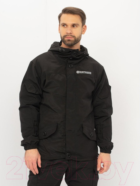 Изображение товара Костюм для охоты и рыбалки Huntsman Горка 3 Летний Смесовая Рип-Стоп Черный (р-р 48-50/182-188)