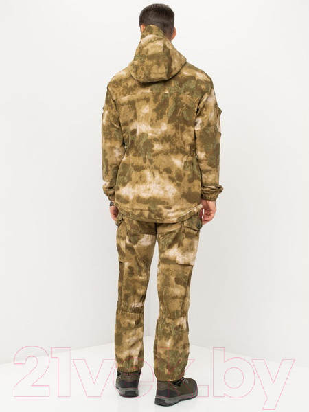 Изображение товара Костюм для охоты и рыбалки Huntsman Горка 3 Летний Смесовая Рип-Стоп Малахит (р-р 48-50/176)