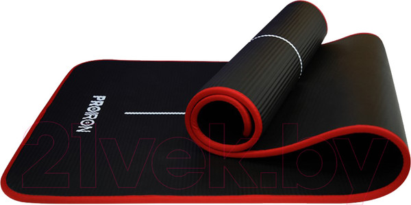 Изображение товара Коврик для йоги и фитнеса Proiron 1830x660x10 / К18610НЧ (черный)