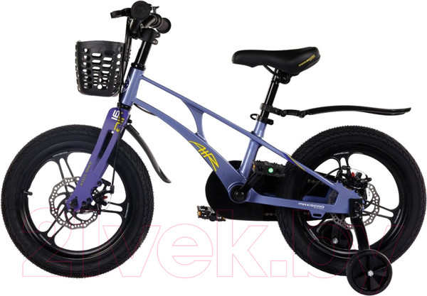 Изображение товара Детский велосипед Maxiscoo Air Pro 2024 / MSC-A1835P (синий карбон)