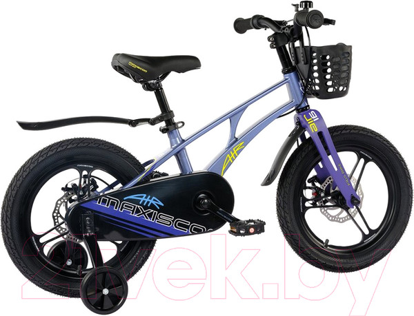 Изображение товара Детский велосипед Maxiscoo Air Pro 2024 / MSC-A1835P (синий карбон)