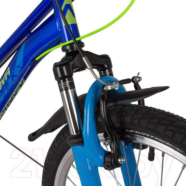 Изображение товара Детский велосипед Novatrack 20 Valiant 20SH6V.VALIANT.BL22 (синий)