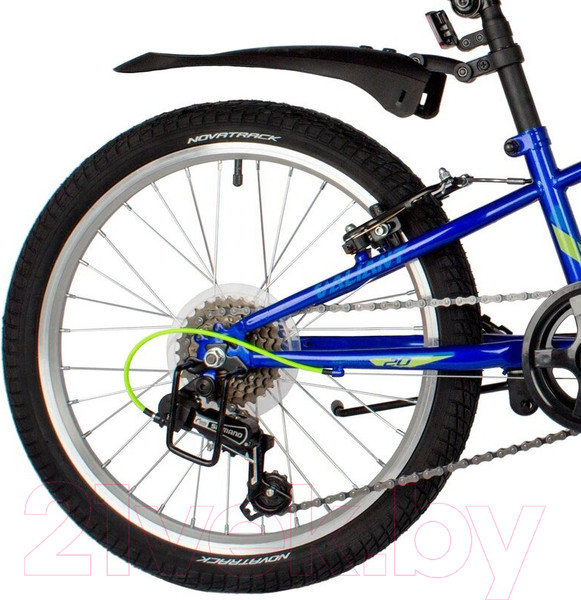 Изображение товара Детский велосипед Novatrack 20 Valiant 20SH6V.VALIANT.BL22 (синий)