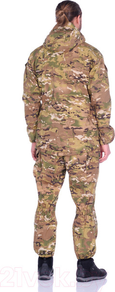 Изображение товара Костюм для охоты и рыбалки Huntsman Горка 3 Летний Смесовая Рип-Стоп Мультикам (р-р 44-46/182-188)
