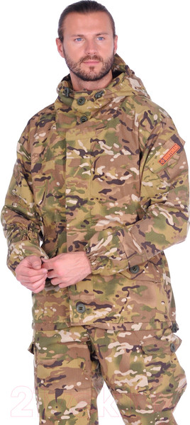 Изображение товара Костюм для охоты и рыбалки Huntsman Горка 3 Летний Смесовая Рип-Стоп Мультикам (р-р 44-46/182-188)