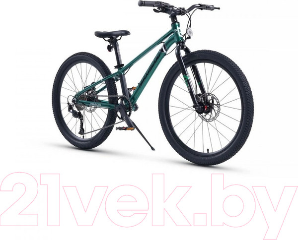 Изображение товара Велосипед Maxiscoo 7Bike 24 M500 2024 / MSC-M7-2401P (изумруд)