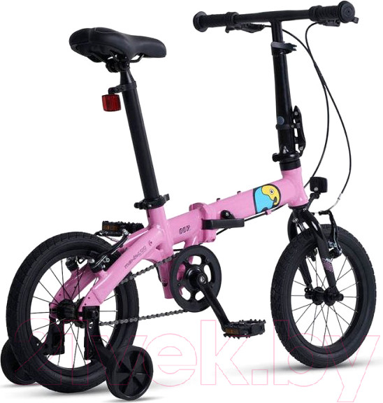 Изображение товара Детский велосипед Maxiscoo S007 Стандарт 2024 / MSC-007-1402 (розовый)