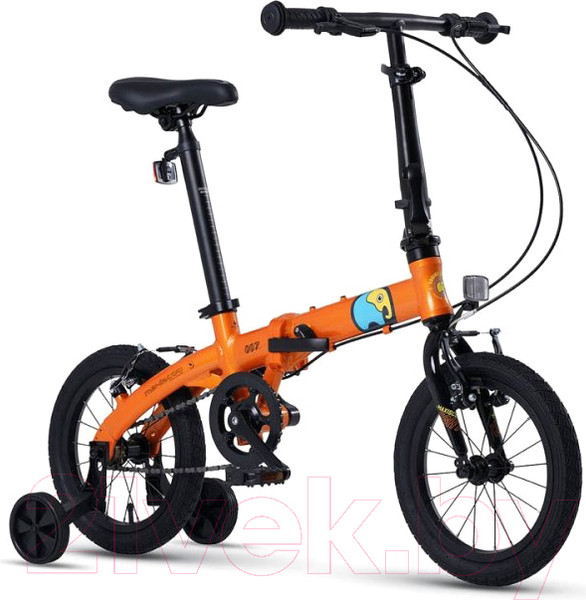 Изображение товара Детский велосипед Maxiscoo S007 Стандарт 2024 / MSC-007-1403 (оранжевый)