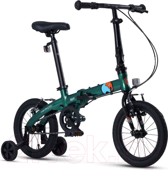 Изображение товара Детский велосипед Maxiscoo S007 Стандарт 2024 / MSC-007-1404 (зеленый)