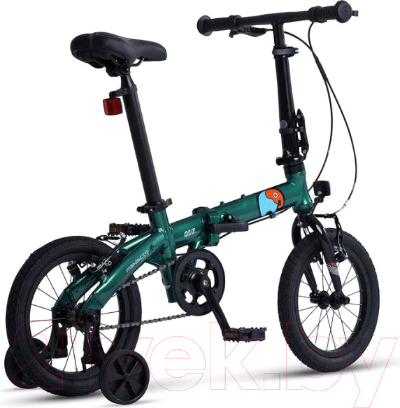 Изображение товара Детский велосипед Maxiscoo S007 Стандарт 2024 / MSC-007-1404 (зеленый)