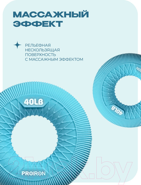 Изображение товара Эспандер Proiron Кистевой / ЭК18 (18кг, синий)