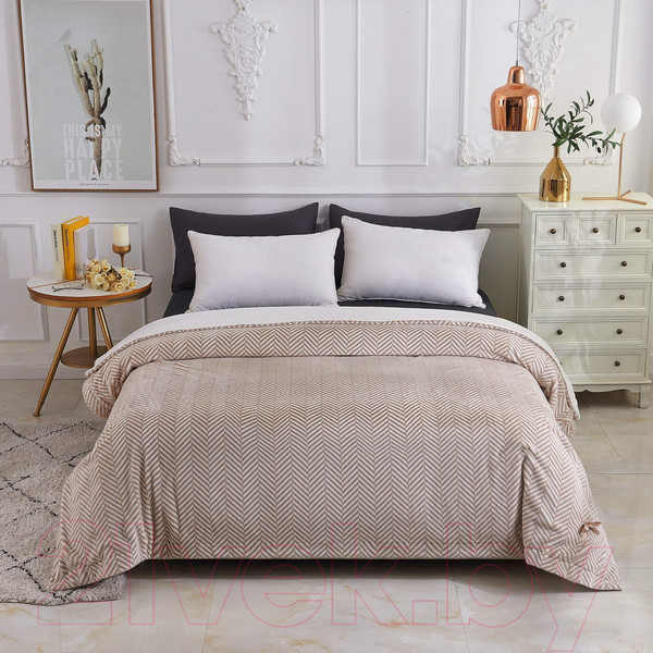 Изображение товара Покрывало Sofi de Marko Флоренс 160х220 / Пл-Фкф-160х220 (кофейный)