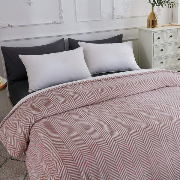 Изображение товара Покрывало Sofi de Marko Флоренс 160х220 / Пл-Фпп-160х220 (пепельно-розовый)