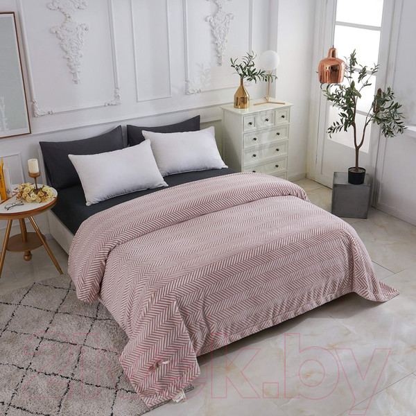 Изображение товара Покрывало Sofi de Marko Флоренс 220х240 / Пл-Фпп-220х240 (пепельно-розовый)